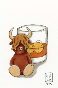 Cow and Scotch, mmm tasty.